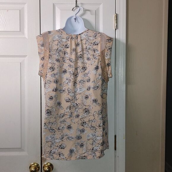 Daniel Rainn  sheer blouse  Sz L - Picture 4 of 6